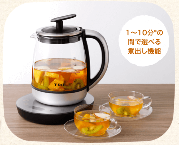 B品セール ティファール ケトル 1.5L 大容量 たっぷり 温度設定 保温機能 自動電源OFF 茶こし 緑茶 フルーツティー 耐熱 強化 ガラス  テイ 電気ケトル